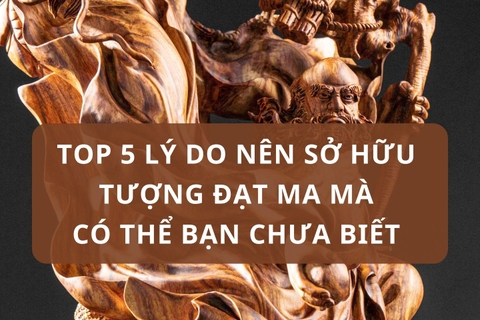Top 5 lý do nên sở hữu tượng Đạt Ma mà có thể Bạn chưa biết