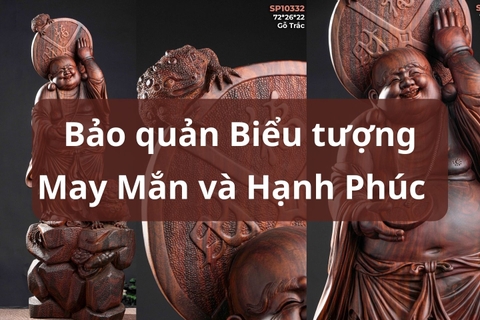 Bảo quản Biểu tượng của May Mắn và Hạnh Phúc - Tượng Di Lặc