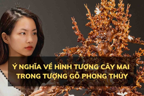 Ý Nghĩa Về Hình Tượng Cây Mai Trong Tượng Gỗ Phong Thủy