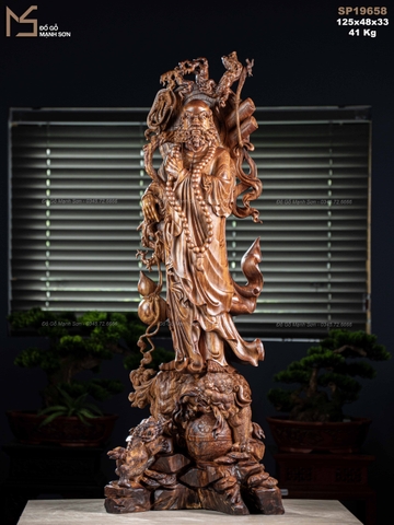 TƯỢNG ĐẠT MA - GỖ CẨM