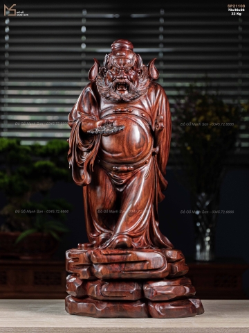 TƯỢNG ĐƯỜNG CHUNG QUỲ - GỖ TRẮC