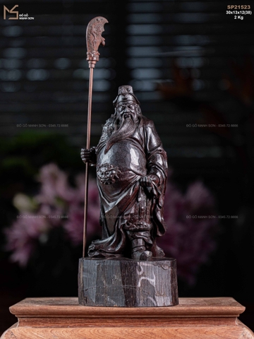 TƯỢNG QUAN CÔNG - GỖ TỬ ĐÀN