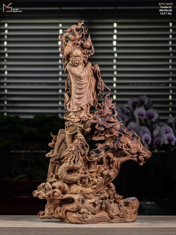 ĐẠT MA SƯ TỔ - GỖ SƯA ĐỎ