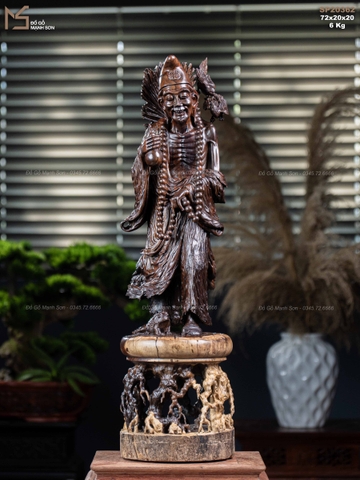 TƯỢNG TẾ CÔNG HOÀ THƯỢNG - GỖ TRẮC