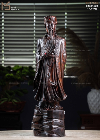 TƯỢNG KHỔNG MINH - GỖ TRẮC