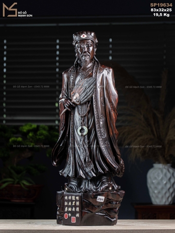 TƯỢNG KHỔNG MINH - GỖ TRẮC