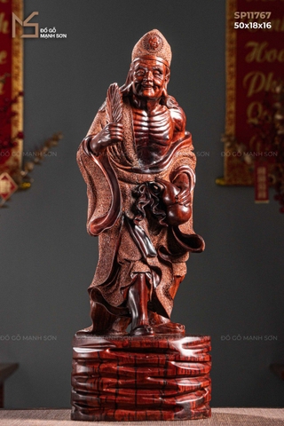 TƯỢNG TẾ CÔNG - GỖ TỬ ĐÀN