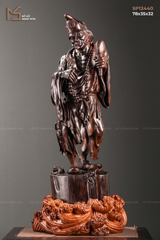 TƯỢNG TẾ CÔNG - GỖ TRẮC