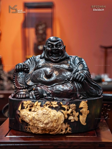 TƯỢNG PHẬT DI LẶC - GỖ TRẮC