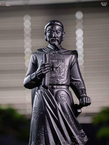 TƯỢNG GỖ TRẦN QUỐC TUẤN - GỖ MUN