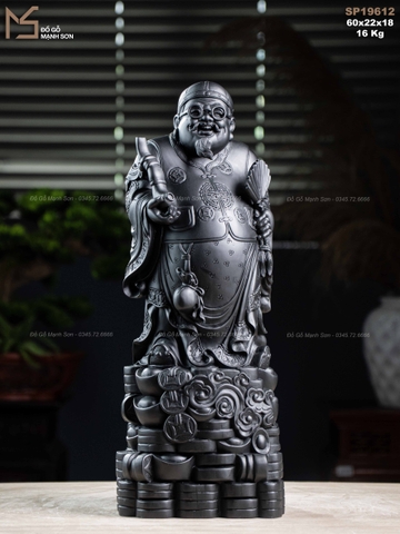 TƯỢNG THƯƠNG GIA - GỖ MUN