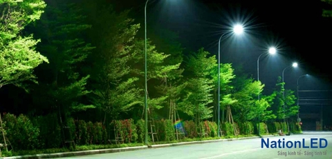 Đèn đường LED chiếu sáng không gian đường phố đô thị