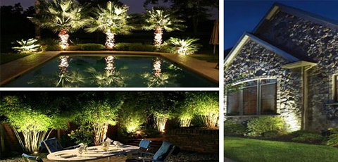 Ứng dụng đèn pha LED trong chiếu sáng