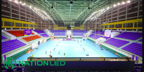 [TƯ VẤN] Thiết  kế/ lắp đặt hệ thống chiếu sáng sân cầu lông cơ bản từ A - Z