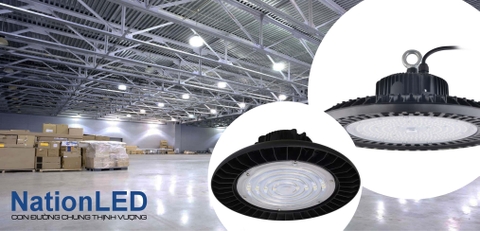 ĐÈN HIGHBAY UFO LED LAMP – THẮP SÁNG MỌI CÔNG TRÌNH, NHÀ MÁY