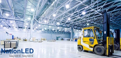 Thiết kế hệ thống chiếu sáng nhà xưởng theo khu vực