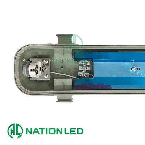 Máng đèn T8 chống ẩm 1 bóng - 1,2m