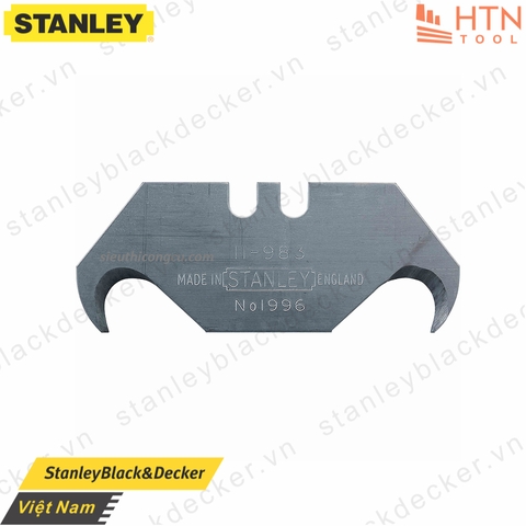 Lưỡi dao rọc cáp cong (vỉ 5 lưỡi) Stanley 0-11-983