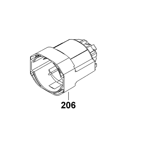 Vỏ Stator nguyên bộ dùng cho máy cưa Dewalt DW713-B1 - No.206 651765-00