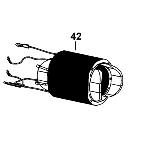 Stator 230V dùng cho máy mài Dewalt DWE8200P-B1 - No.42 N232484