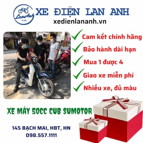 CUB 50CC-CHIẾC XE SỐ ĐƯỢC ƯA CHUỘNG NHẤT T12/2021?