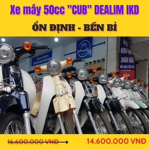 DẤU HIỆU NHẬN BIẾT MỘT CHIẾC XE CUB 50CC CHÍNH HÃNG, ĐẢM BẢO CHẤT LƯỢNG