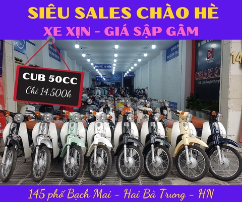 ĐẠI LÝ BÁN XE CUB 50CC CHÍNH HÃNG CHẤT LƯỢNG HÀNG ĐẦU VIỆT NAM