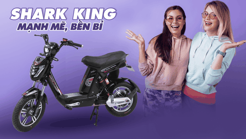 XE ĐẠP ĐIỆN KAZUKI SHARK KING - VIÊN NGỌC SÁNG NĂM 2021