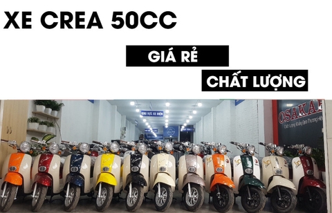 Giải pháp nào mua xe Crea 50cc với 0 đồng