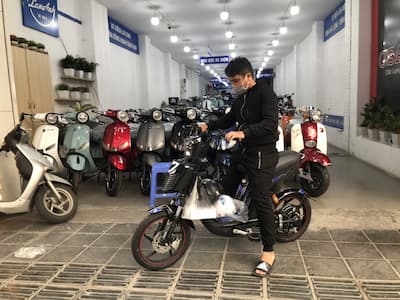 Ắc quy date 2022 cho xe đạp điện Honda