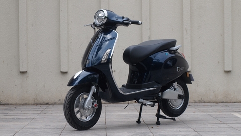 XE MÁY ĐIỆN VESPA CỦA LAN ANH CÓ GÌ HẤP DẪN?