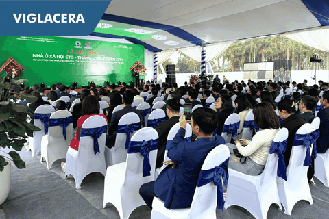 Viglacera cung cấp thiết bị vệ sinh cho Dự án nhà ở xã hội Thăng Long Green City, hướng tới xây dựng đô thị xanh