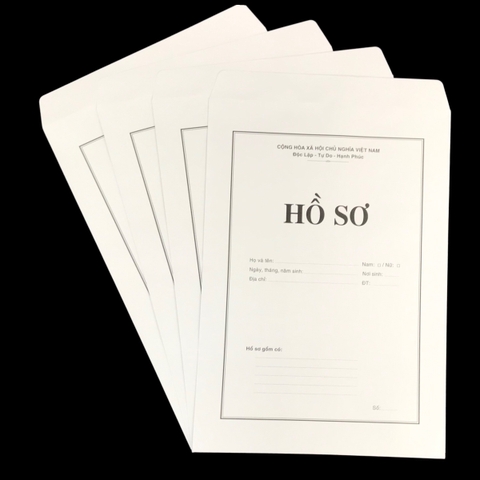 Bao HSXV trắng NY 25x35cm 100gms 4 cái A4