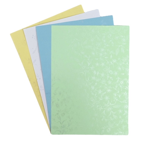 Bìa thơm 210x297mm 180gsm 4 tờ A4 OPP2237