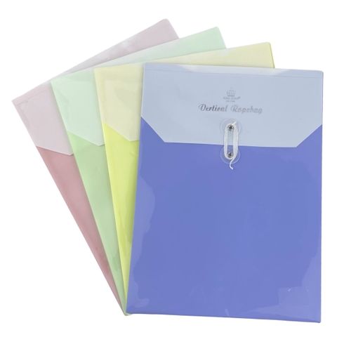 Bìa cột dây 2 ngăn King-star KS-118A A4 (12)