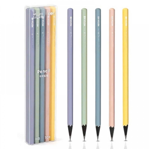 Bút chì gỗ Deli NS724 2B (10)