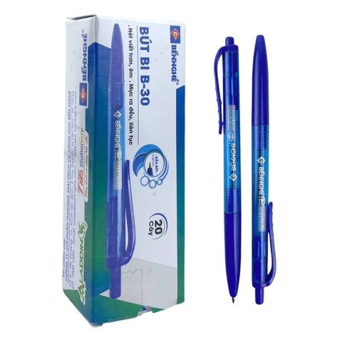 Bút bi BN B30 xanh dương (20)