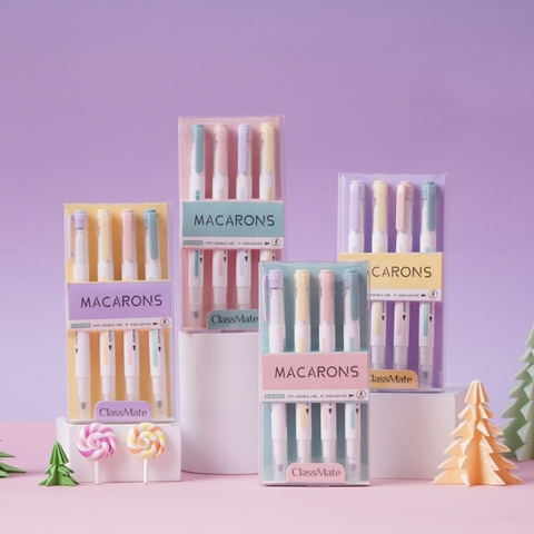 Bút dạ quang 2 đầu Classmate CL-HL0007S