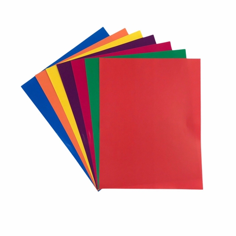 Giấy thủ công decal 16.5x21cm trung (10/100)