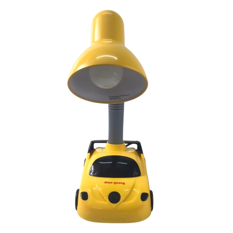 Đèn học ĐQ ĐQ DKL05 B kiểu xe hơi vàng đen bóng led daylight