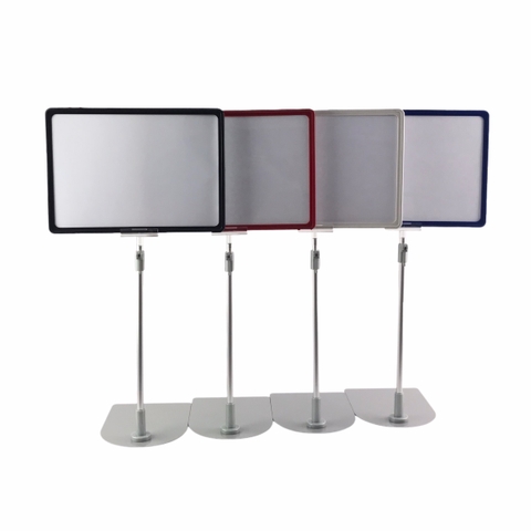 Bảng thông tin nhựa có chân JE002 297x210mm A4 ngang