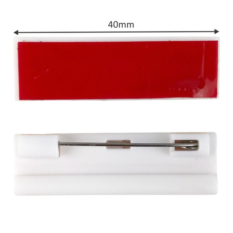 Kim cài nhựa K010 40mm có keo [10,50] (1000)