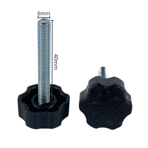 Núm vặn bông mai M6x40mm 6 cánh