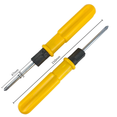 Tua vít 2 đầu 4x150mm