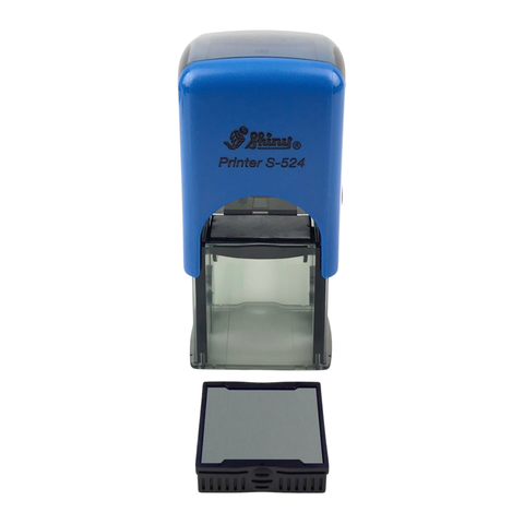 Dấu - Thẻ mực Shiny S524 24x24mm trắng