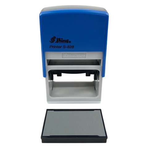 Dấu - Thẻ mực Shiny S830 75x38mm trắng