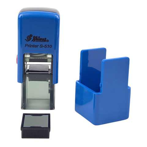 Dấu - Thẻ mực Shiny S510 12x12mm trắng