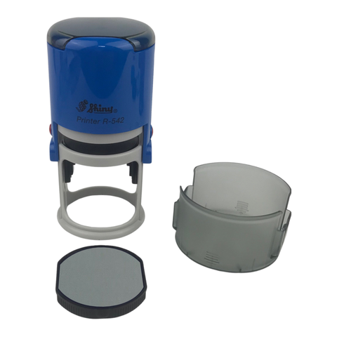 Dấu - Thẻ mực Shiny R542 Φ42mm trắng