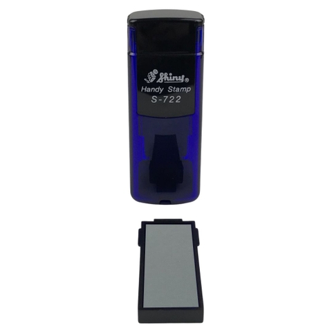 Dấu Shiny S722 38x14mm trắng