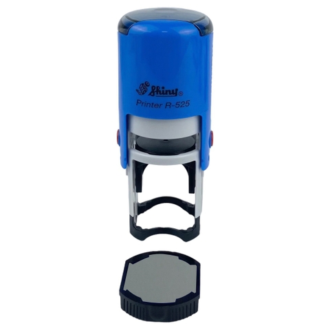 Dấu - Thẻ mực Shiny R525 Φ25mm trắng